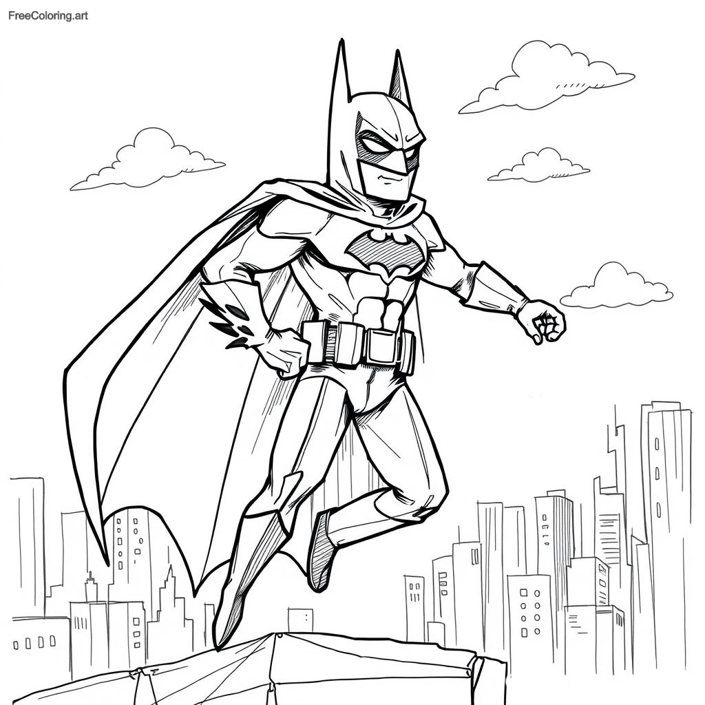 Batman With Dynamic Style