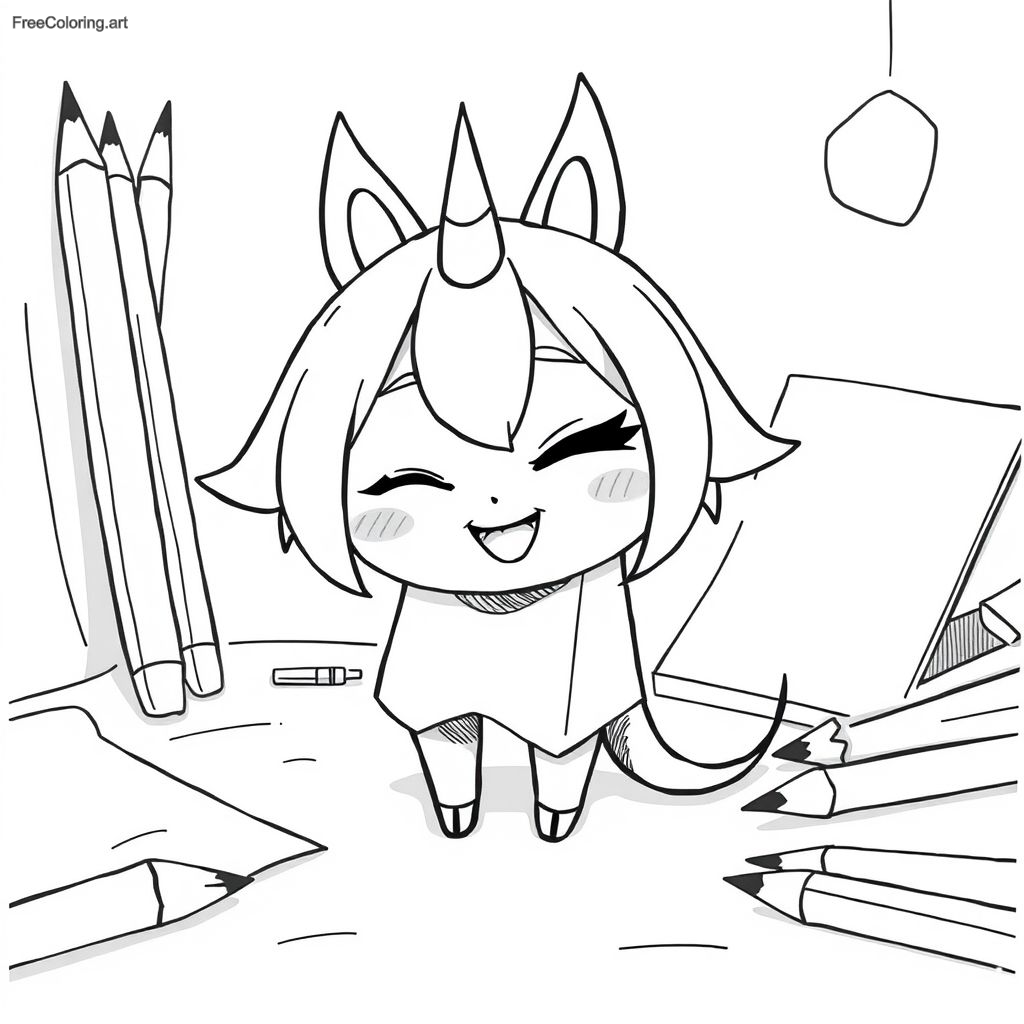 Kuromi Winking